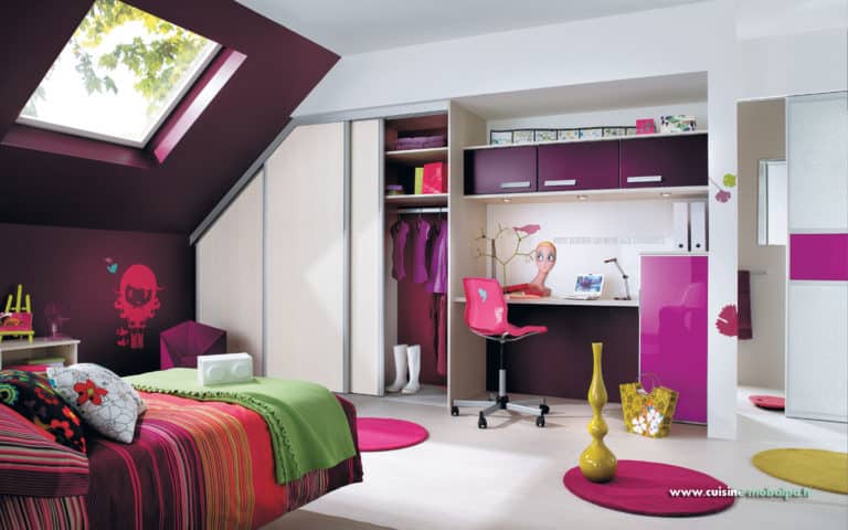 La chambre façon pop