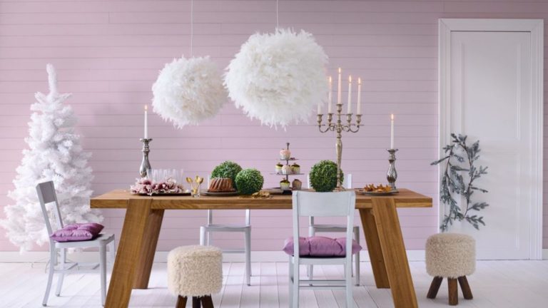 Une salle à manger en couleur