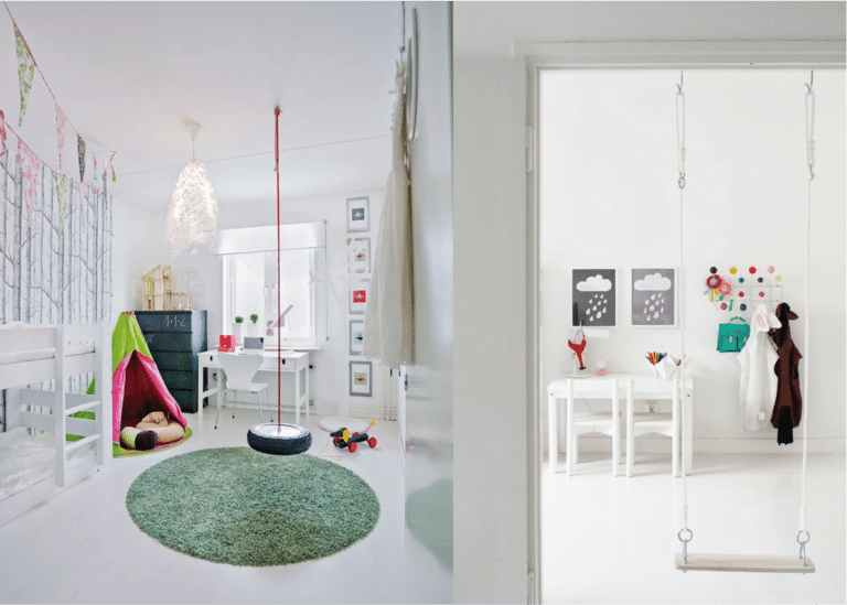 L’aire de jeu pour la chambre d’enfant