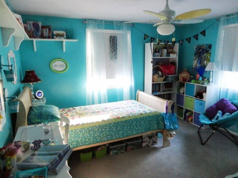 Une chambre à style bohème