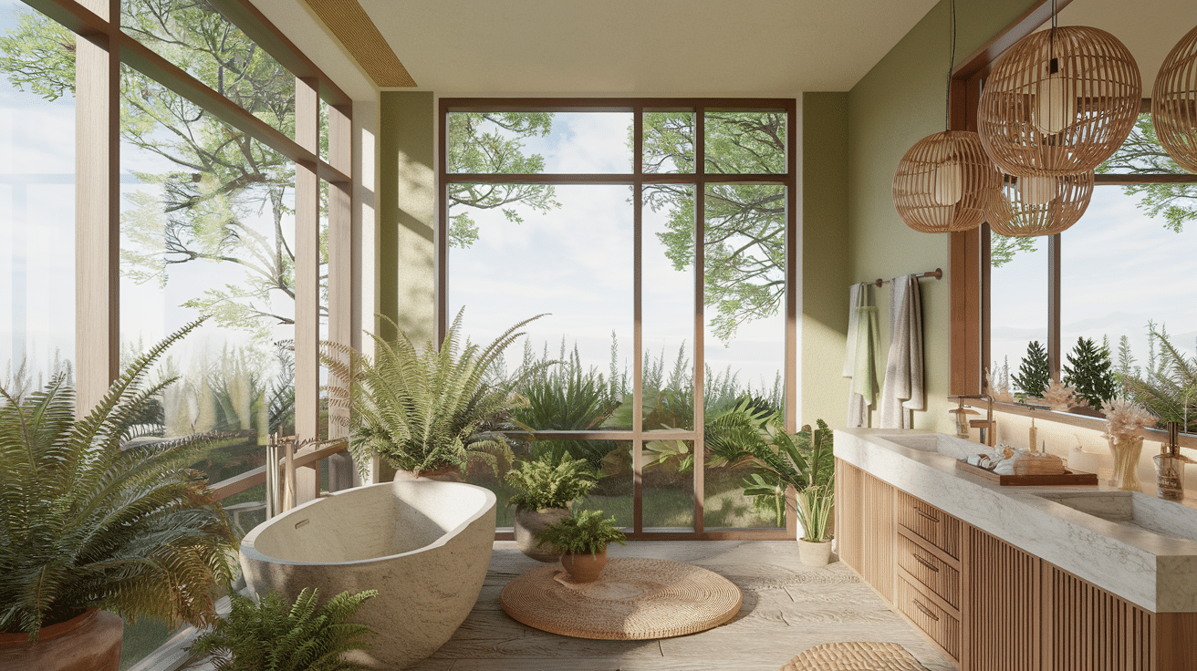 Comment créer une salle de bain naturelle et apaisante ?