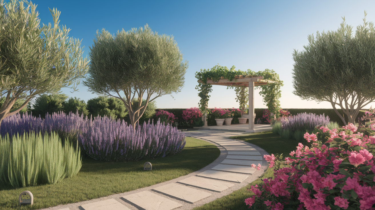 Comment aménager un jardin méditerranéen ?