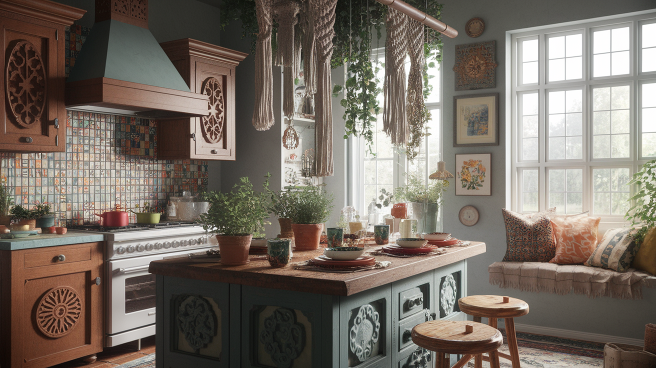 Créer une cuisine bohème et artistique : conseils et inspirations 🌸🎨