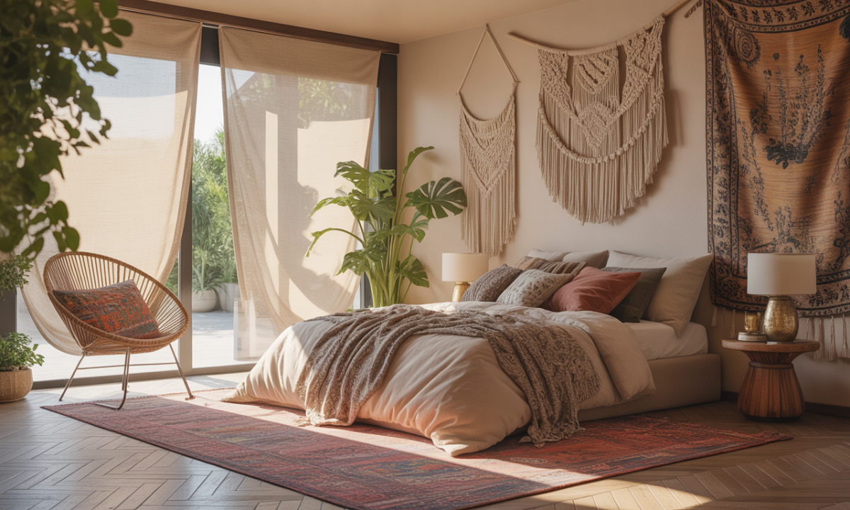 découvrez nos astuces et idées déco pour créer une chambre bohème chic. matières naturelles, couleurs douces et accessoires tendances pour une atmosphère cosy et élégante !