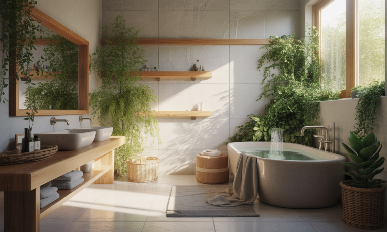 Comment créer une salle de bain naturelle et apaisante ?