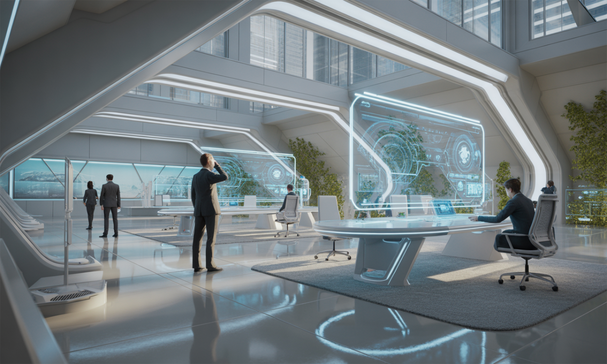 découvrez comment vous préparer pour le bureau du futur avec les dernières tendances en technologie, aménagement et productivité.